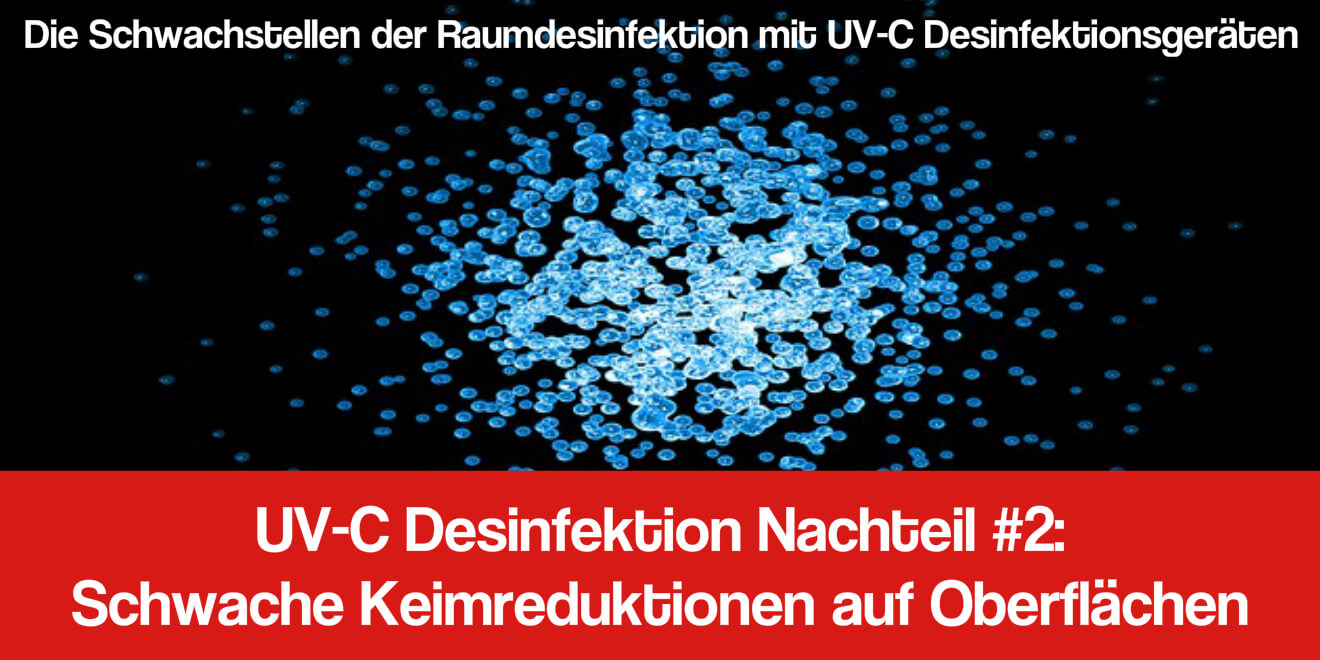UV-C Desinfektion Oberflächen