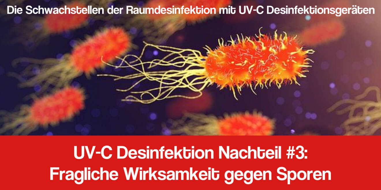 UV-C Desinfektion Wirksamkeit