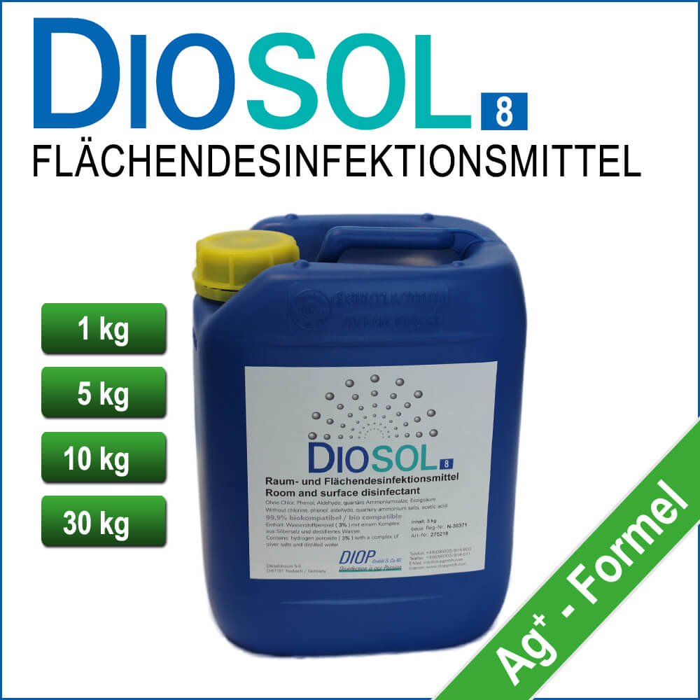 Flächendesinfektion Diosol 8