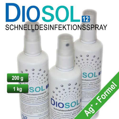 diosol 12 schnelldesinfektionsspray
