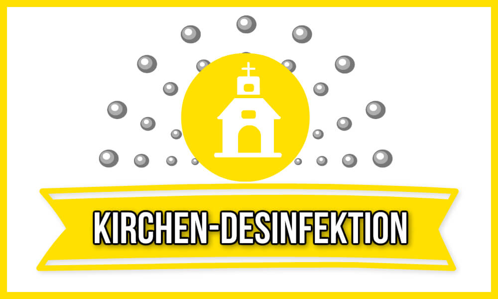 Desinfektion Kirchen
